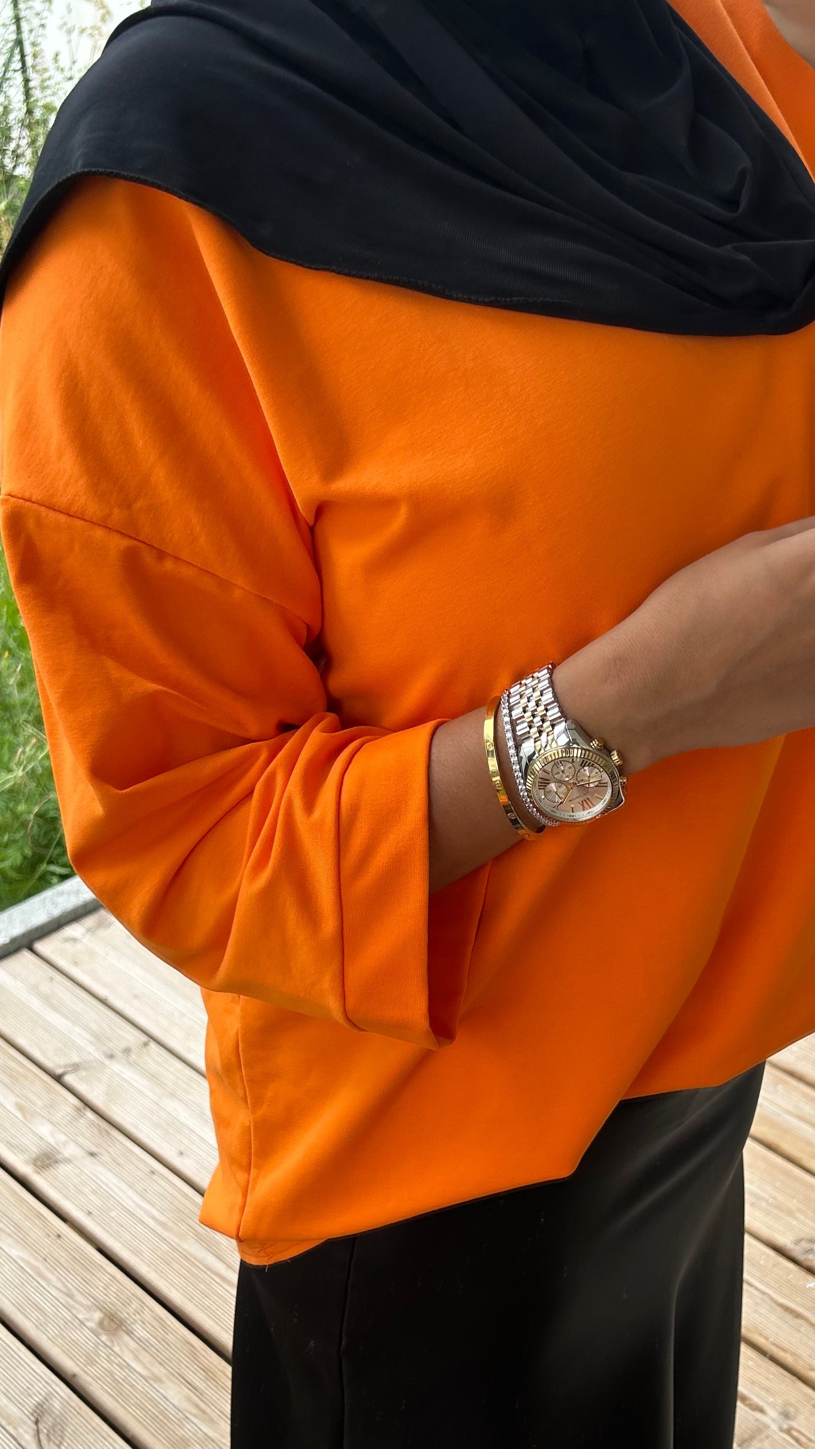 TOP LOOSE - ORANGE