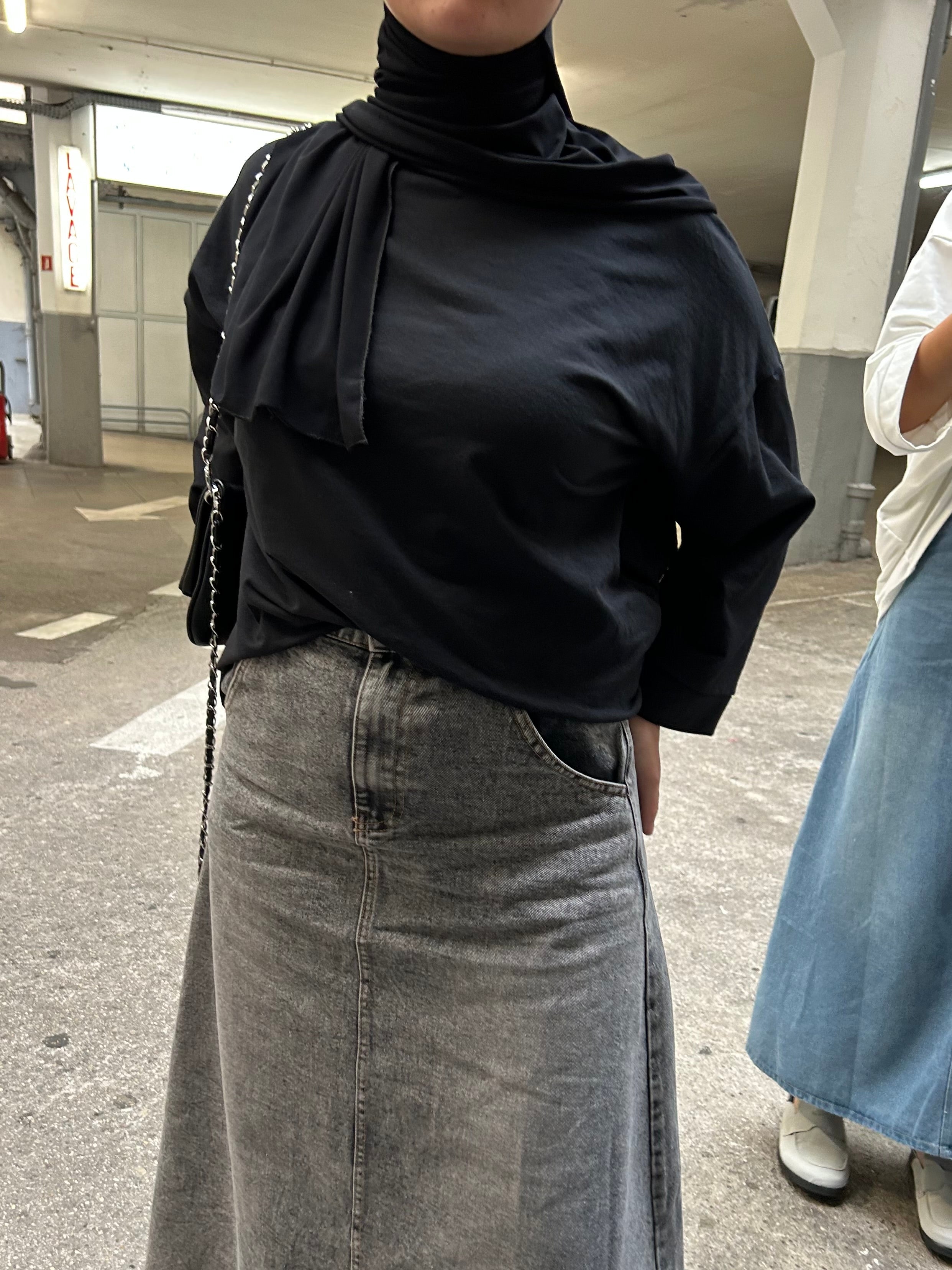 TOP LOOSE - NOIR