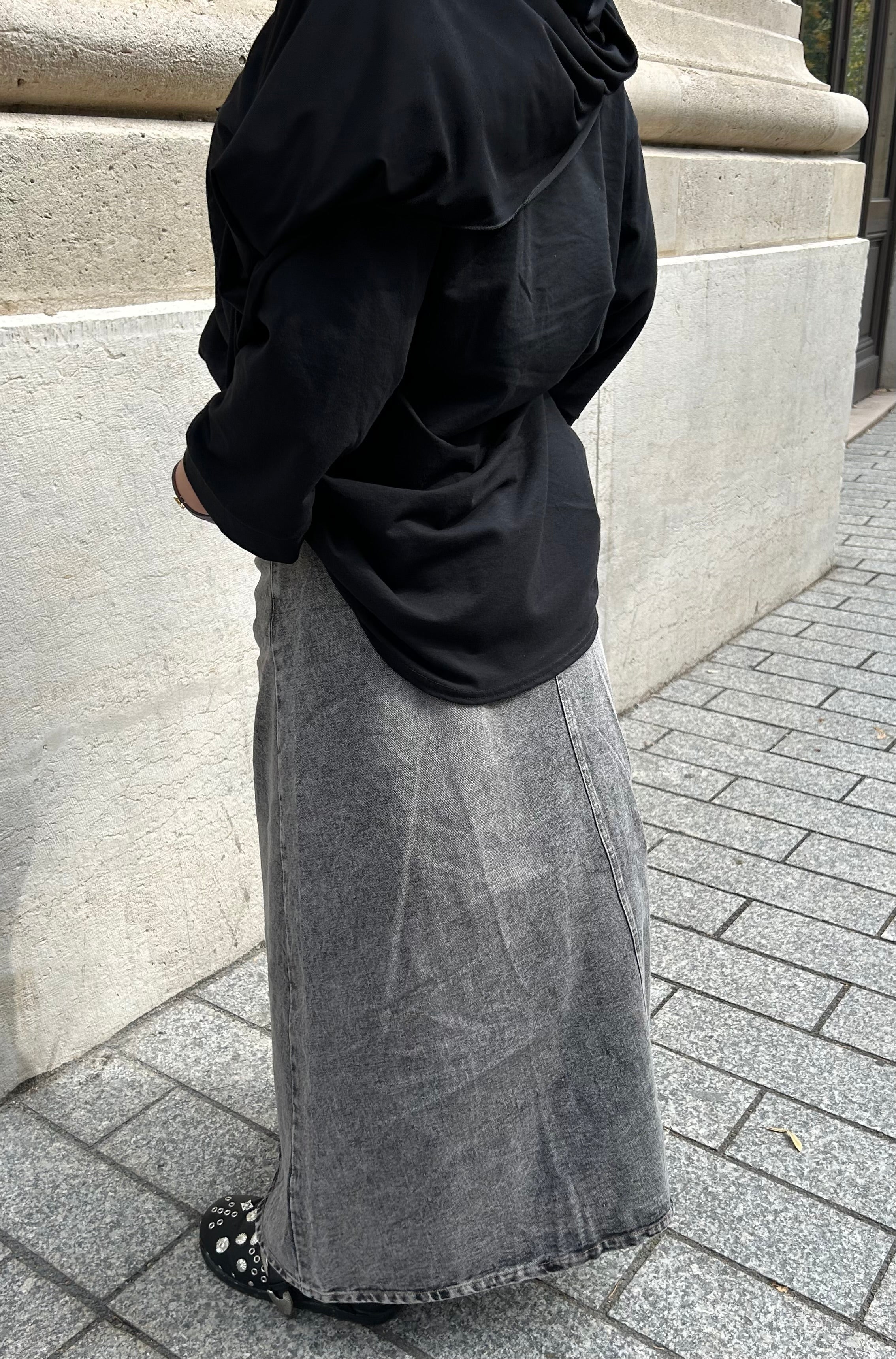 TOP LOOSE - NOIR